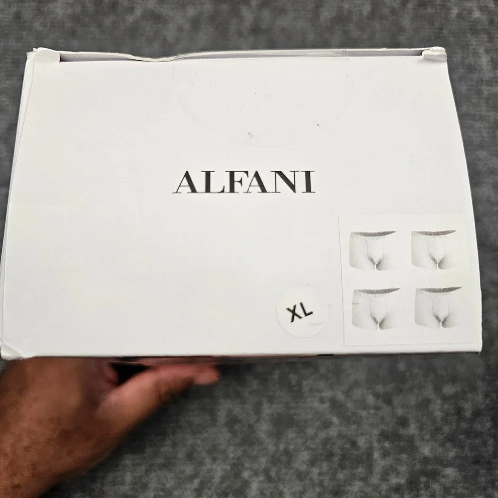 Alfani‎ Mens 4 Pack Trunk Briefs 100% Cotton Tagless Moisture Wicking White XL